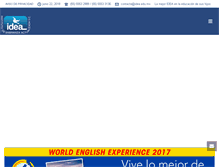 Tablet Screenshot of idea.edu.mx
